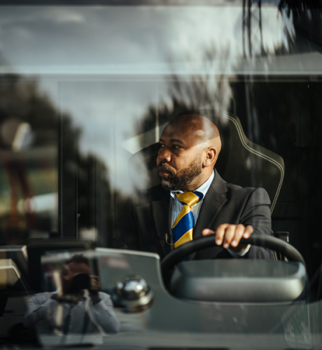 Chauffeur de bus de bus chez Transdev