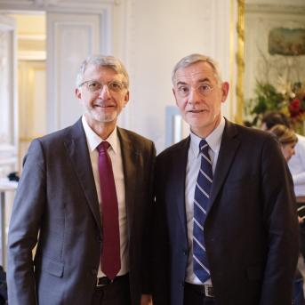 Jean-Pierre Serrus avec Thierry Mallet pour Geonexio