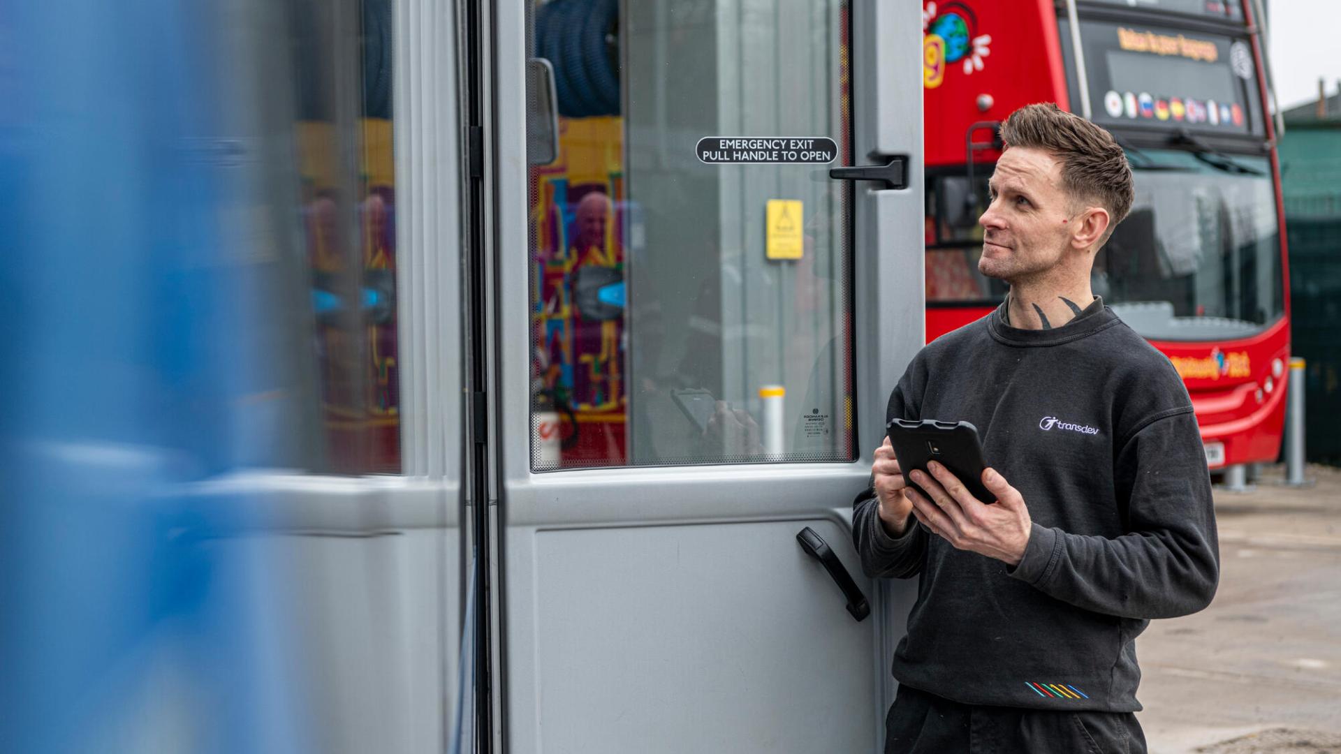 United Kingdom - Bus maintenance worker