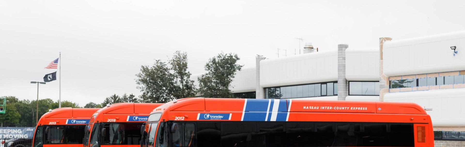 TransDev Nassau County Express NICE Bus