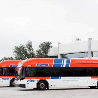 TransDev Nassau County Express NICE Bus