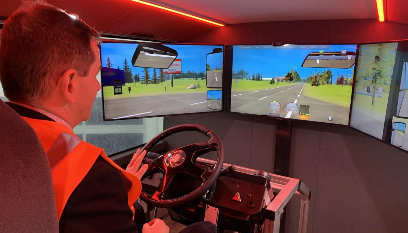 simulateur de conduite