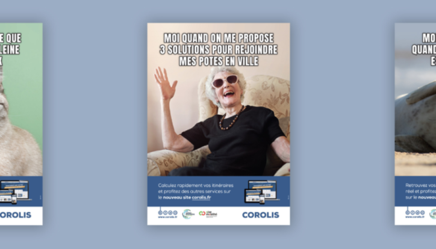 Corolis campagne humoristique