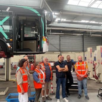 Visite de l'atelier Kiceo