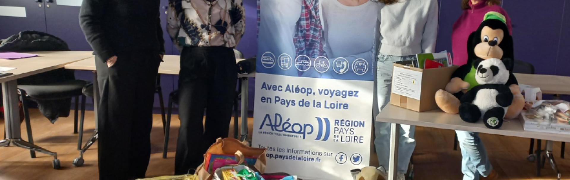 Jouets récoltés pour la collecte de Noël avec Aléop