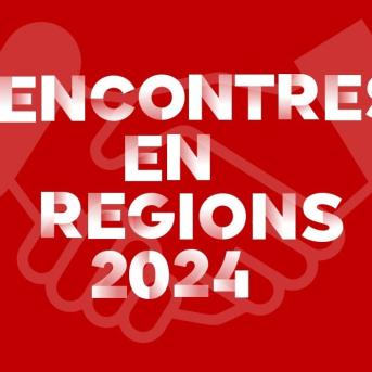Affiche pour le retour sur les rencontres en régions