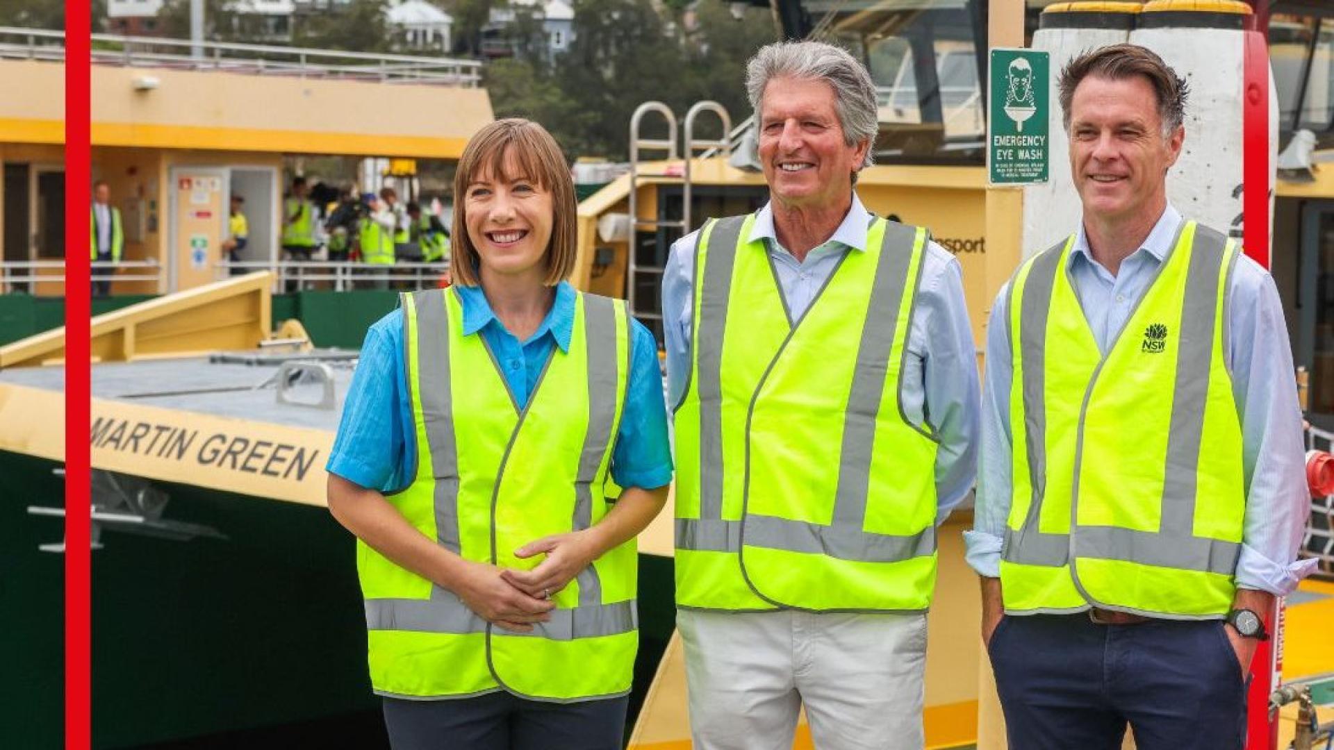 Inauguration of Sydney's newest ferry