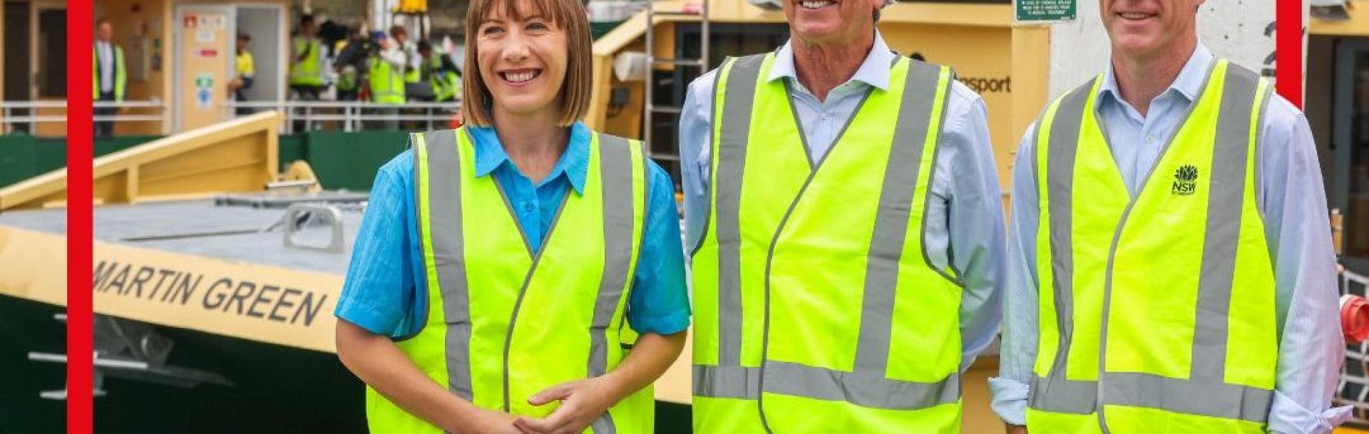 Inauguration of Sydney's newest ferry