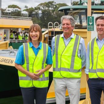 Inauguration of Sydney's newest ferry