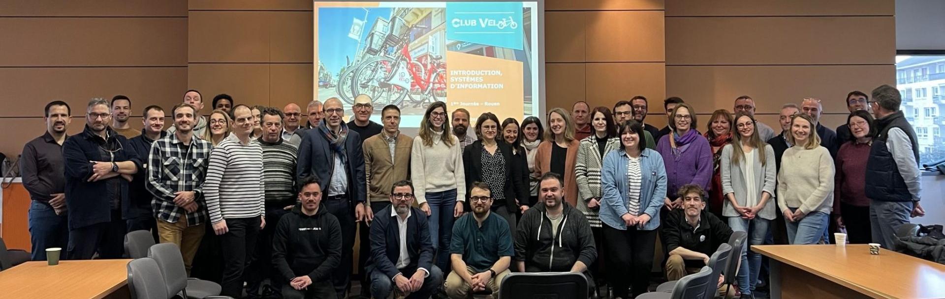 Réunion du Club Vélo à Rouen