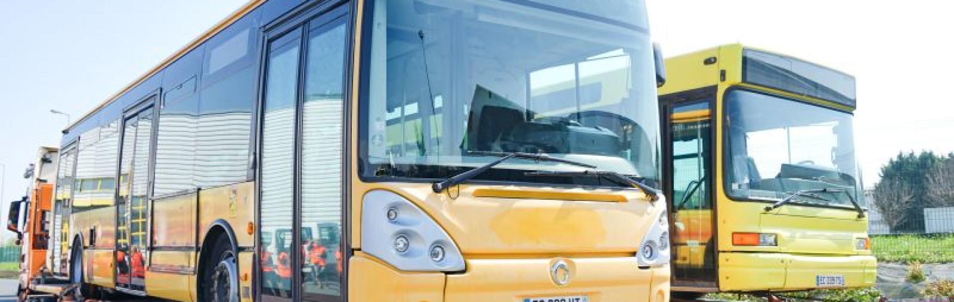 Grand Reims donne 3 bus à l'Ukraine