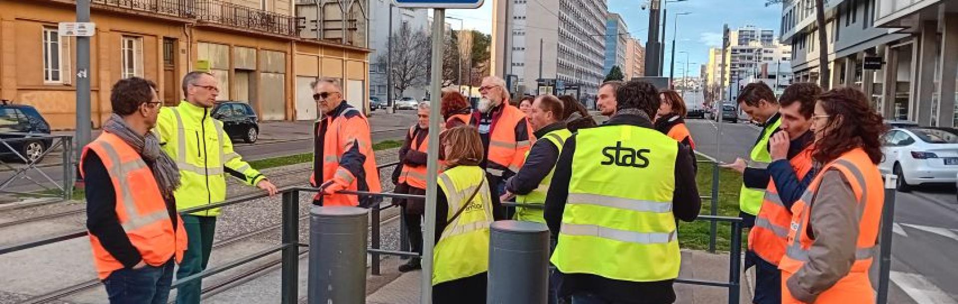 35 ème rencontre groupe sécurité tramway avec la STAS