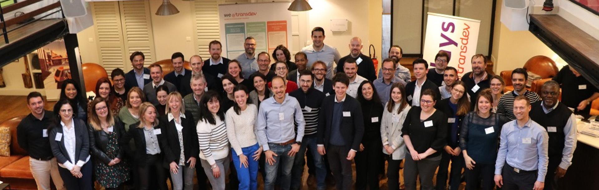 Photo de groupe des participants aux Trans’days pour la 1ère session 2023