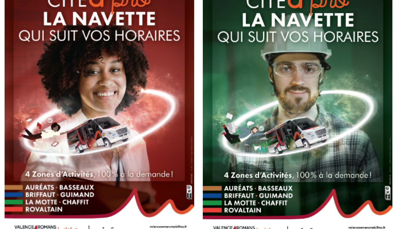 Affiches campagne Citéa Pro Valence