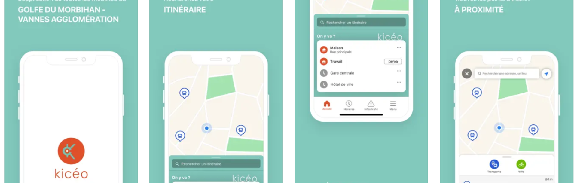 Affiche pour Kicéo à Vannes Mon Bus en Direct