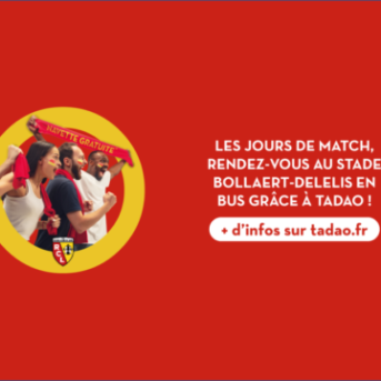 Artois Mobilités, RCLens et Tadao lancent un dispositif innovant pour les soirs de match au Stade Bollaert Delelis