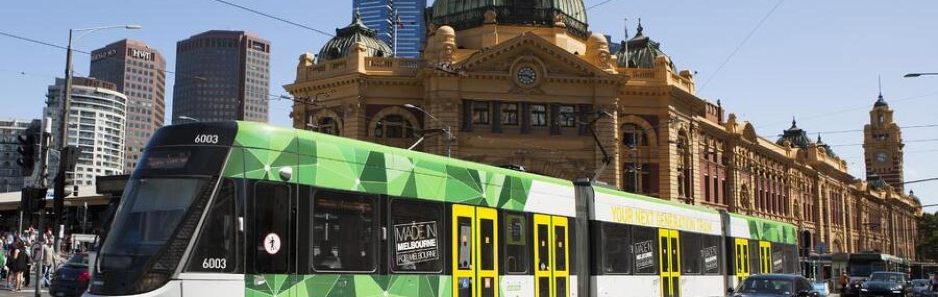 Australia Yarra trams in Melbourne