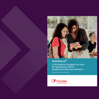 Brochure MobiObserver étude information voyageur cover