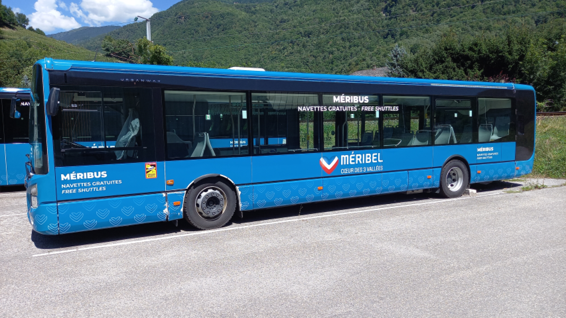 Bus Méribus Transdev à Méribel