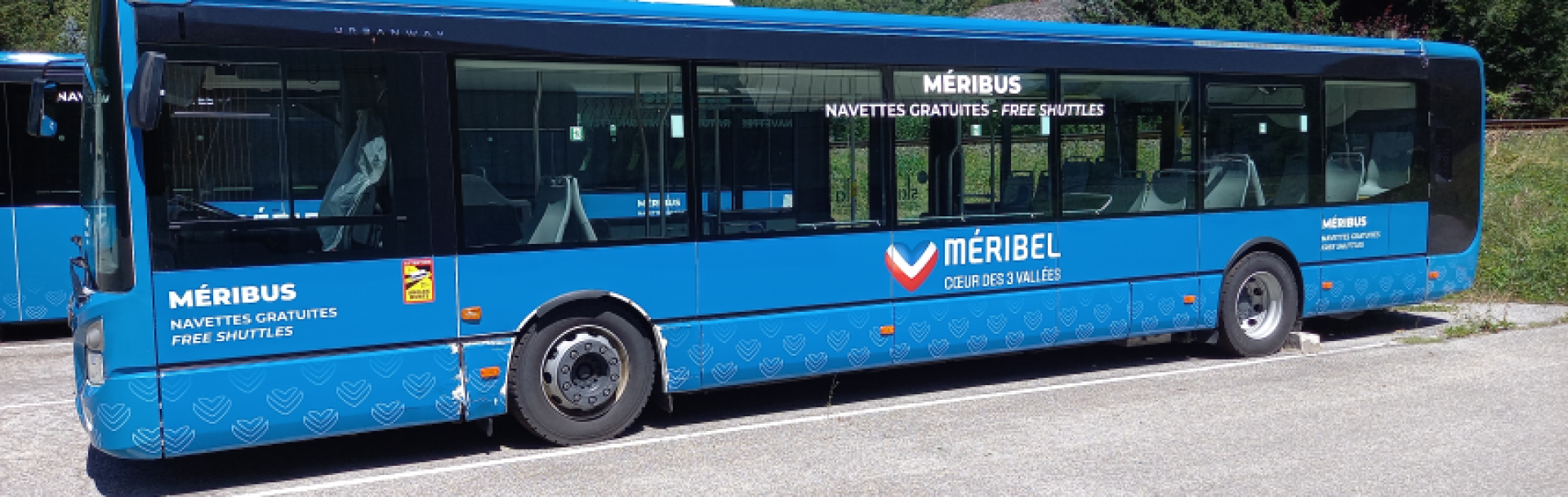 Bus Méribus Transdev à Méribel
