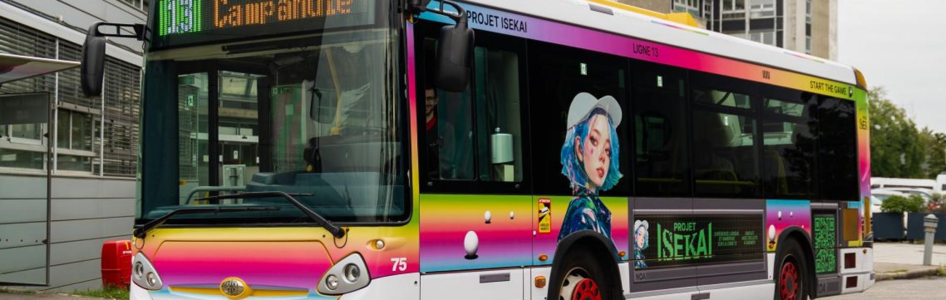 Bus Solea ISEKAI in Mulhouse