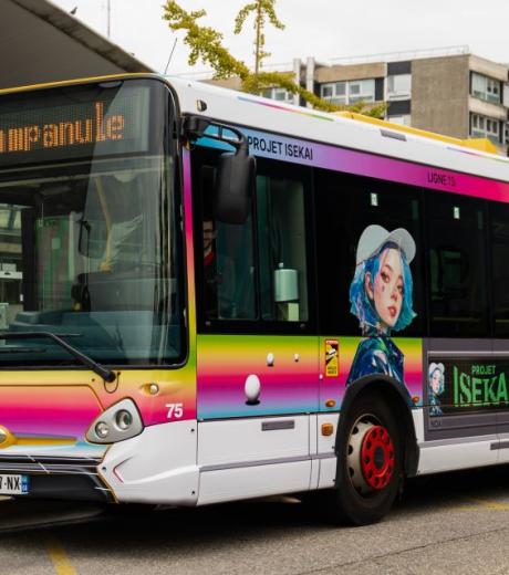 Bus Solea ISEKAI in Mulhouse