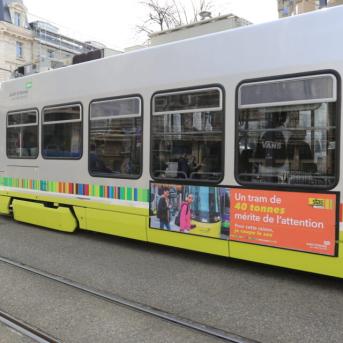 Campagne Sécurité de la STAS à destination des piétons