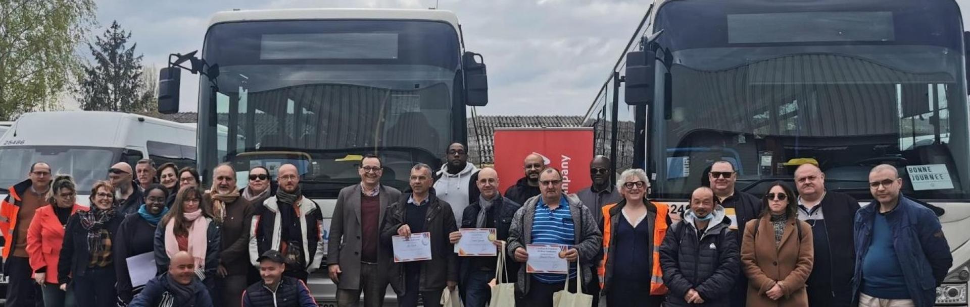 Transdev Loiret a organisé le 18 avril 2023 son challenge local du "Bus d’Or" sur son dépôt de Gien.