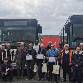 Transdev Loiret a organisé le 18 avril 2023 son challenge local du "Bus d’Or" sur son dépôt de Gien.