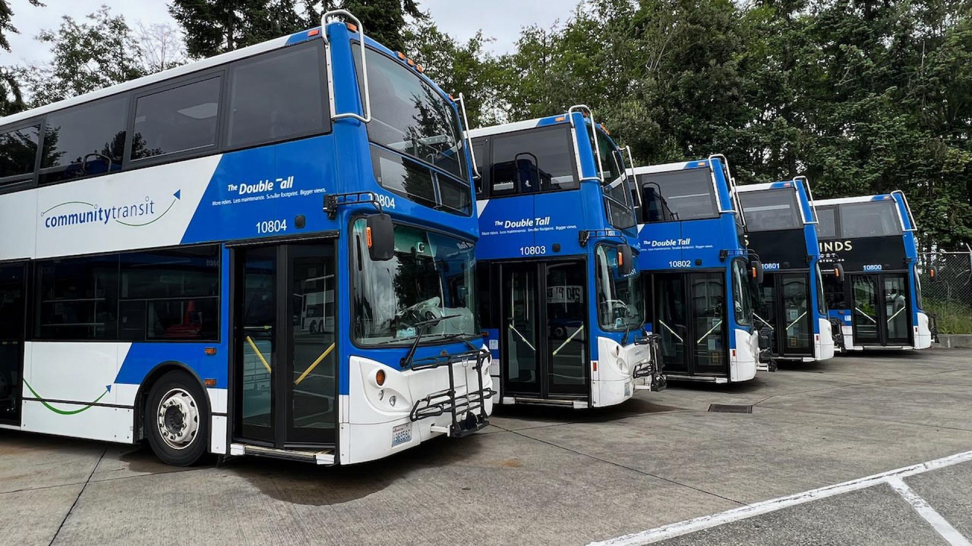 Community Transit buses