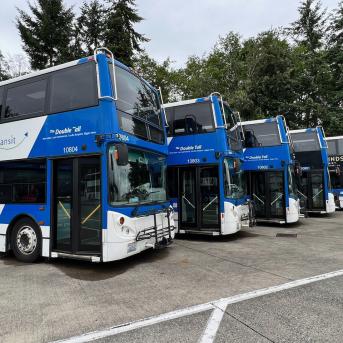 Community Transit buses