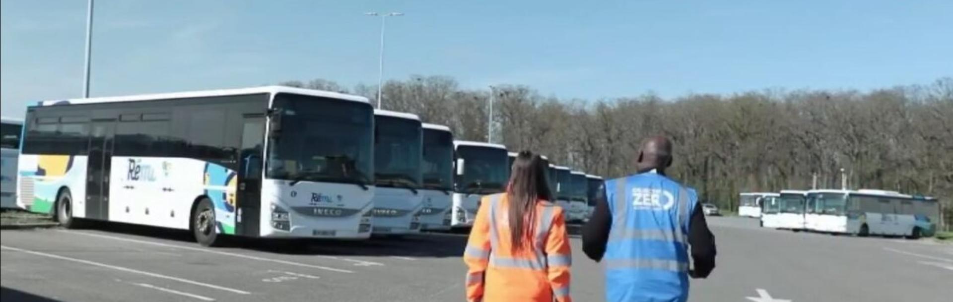 JT 20H FRANCE 2 Emploi des séniors conducteur de car scolaire Transdev