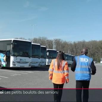 JT 20H FRANCE 2 Emploi des séniors conducteur de car scolaire Transdev