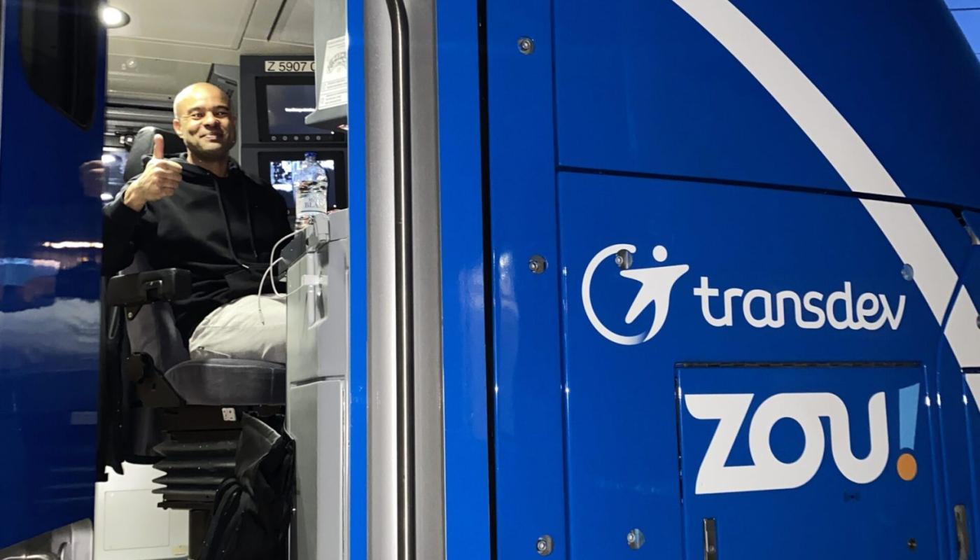 Conducteur de la Rame Alstom Omneo pour la ligne Marseille-Toulon-Nice Zou