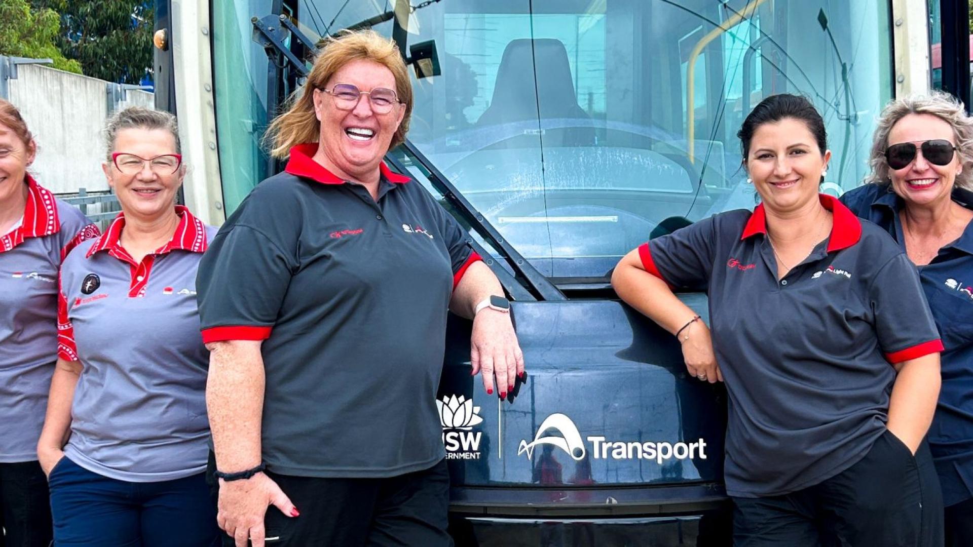 Drivers from all-female tram school