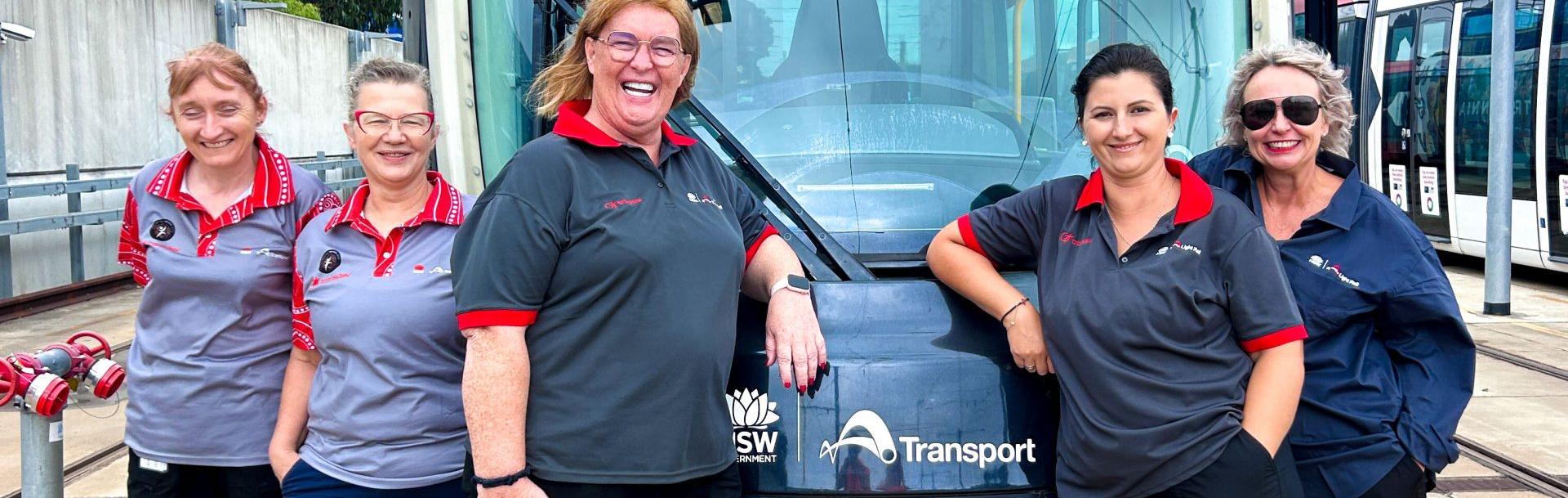 Drivers from all-female tram school