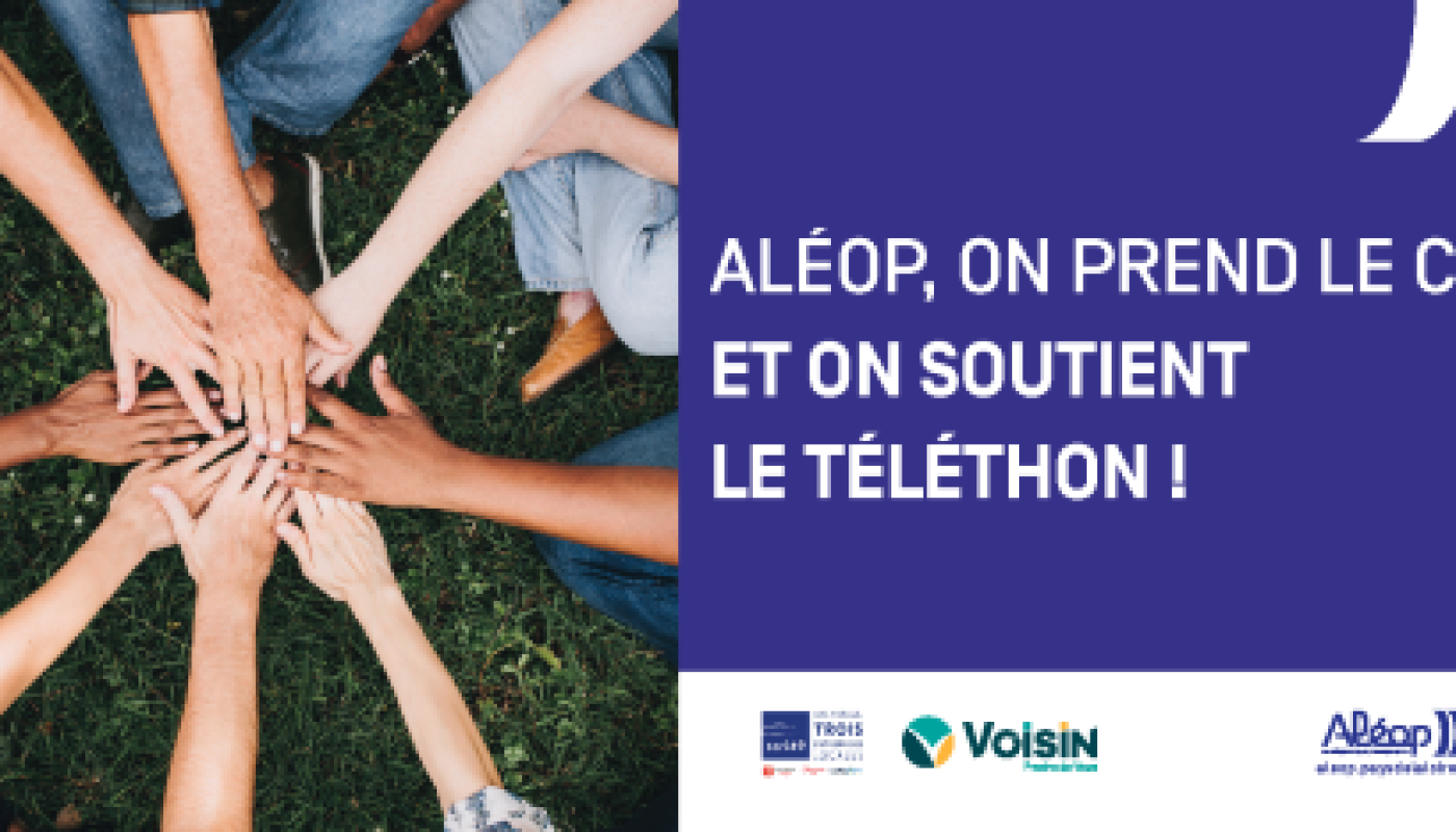 Encart site web Transdev STAO 49 soutient Telethon 2023 Aleop