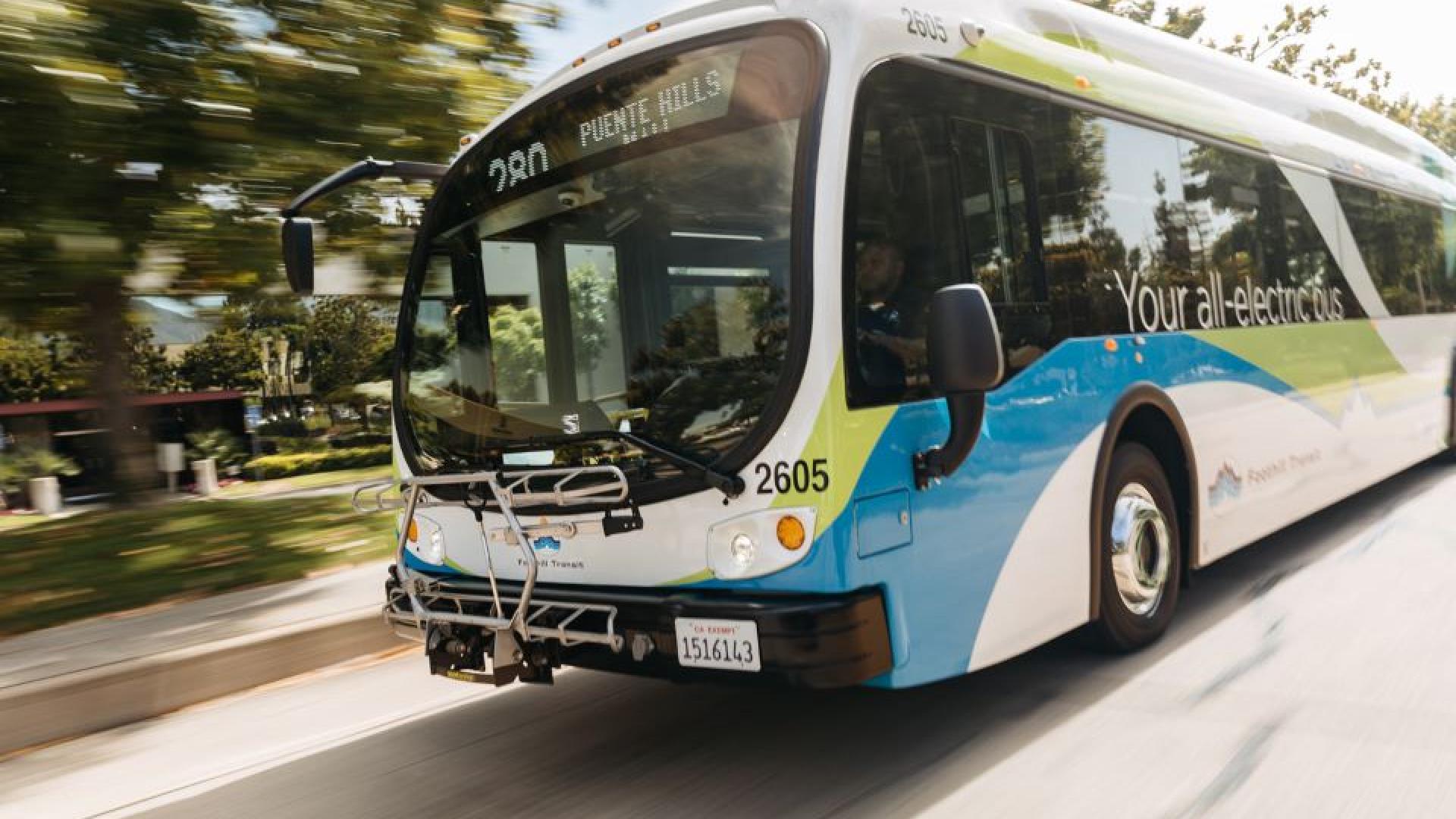 Foothill Transit Bus Front