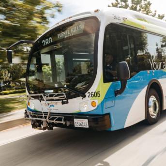 Foothill Transit Bus Front