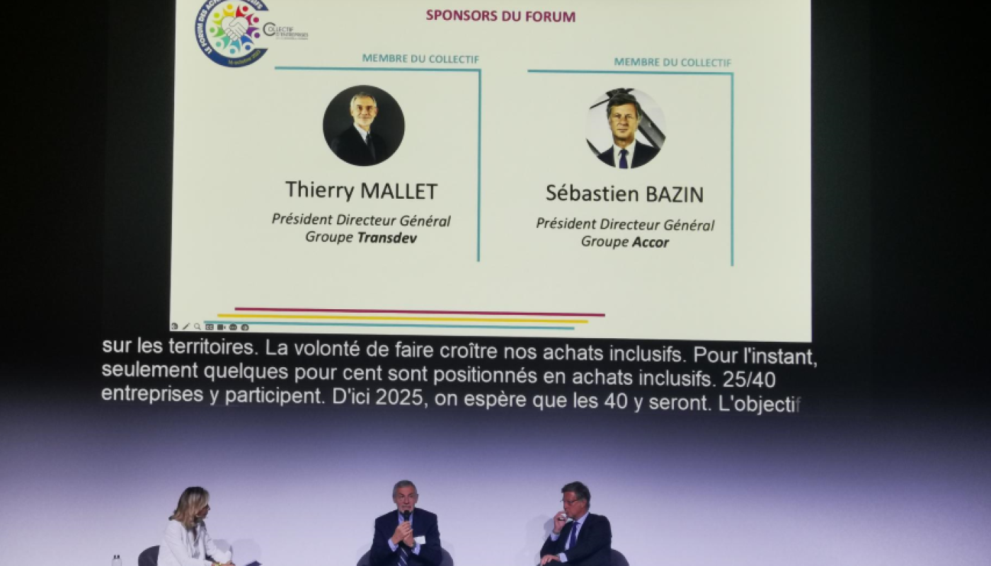 Forum des achats inclusifs 2023