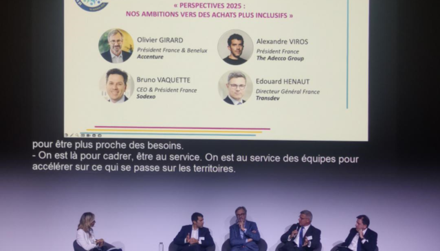 Forum des achats inclusifs 2023