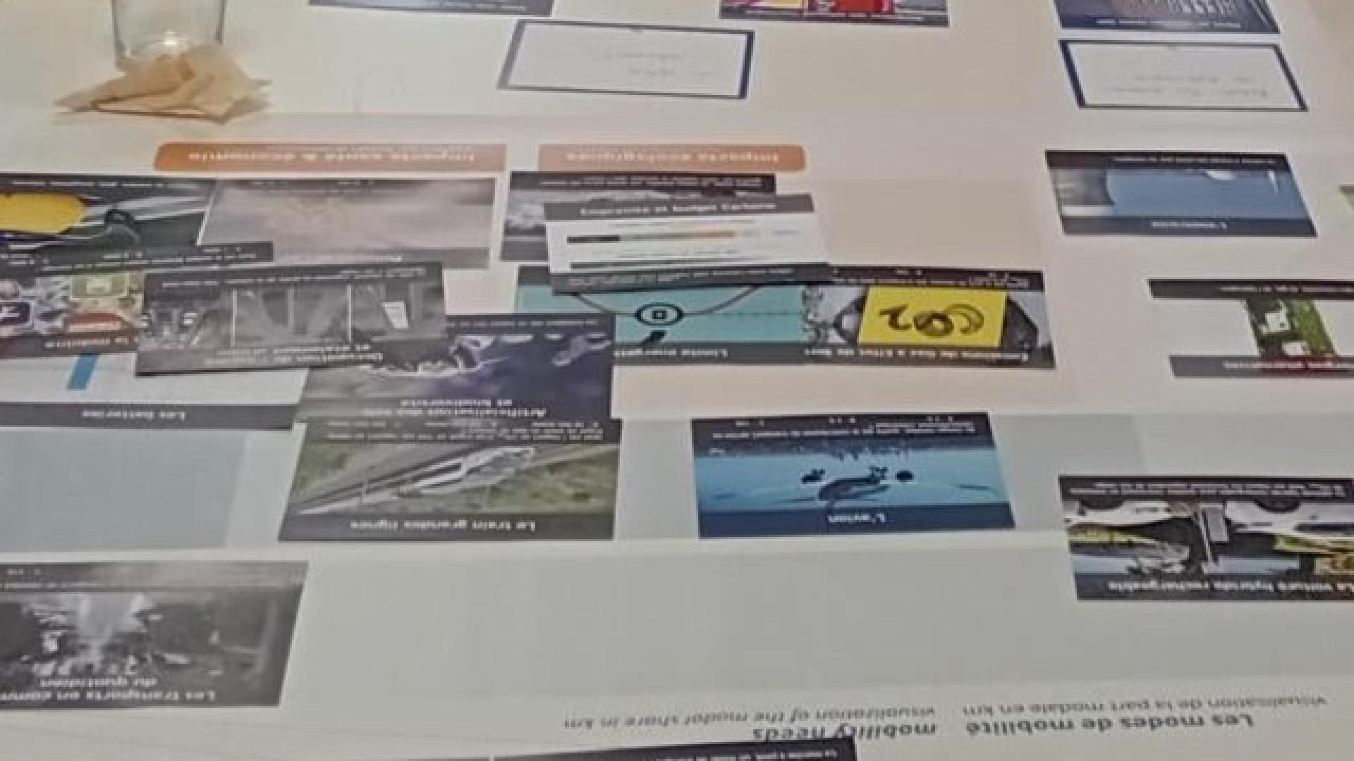 Atelier Fresque de la mobilité / Mobility Fresco workshop