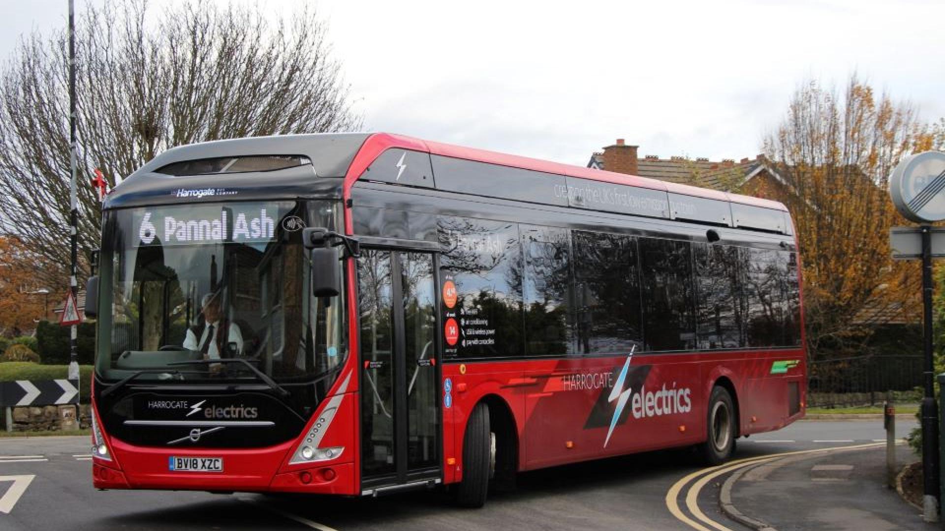 Harrogate electric buses