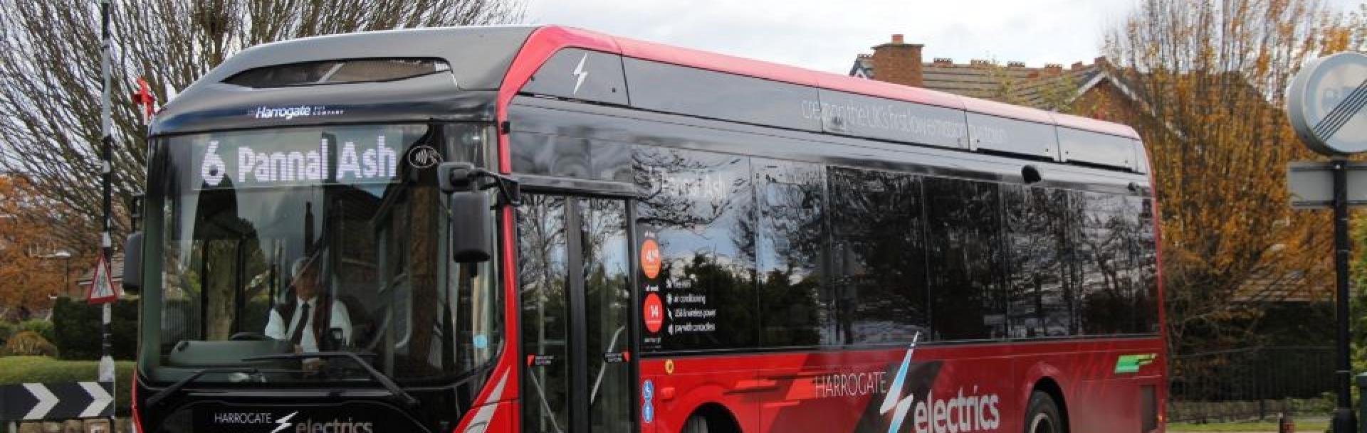 Harrogate electric buses