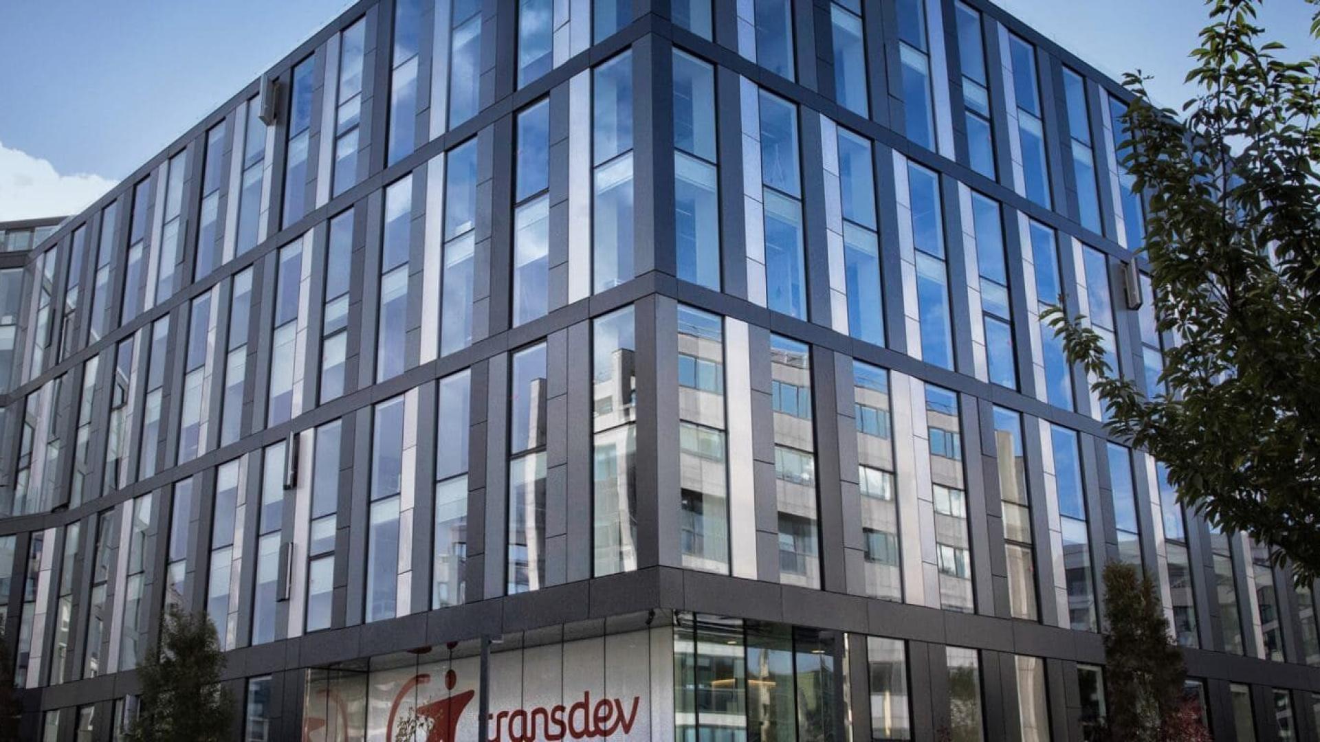 façade du bâtiment du siège Transdev