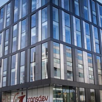 façade du bâtiment du siège Transdev