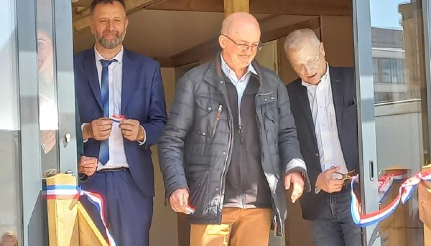 Inauguration du Village Mobile NEXAN 2 à Lyon avec Ludovic Jourdain