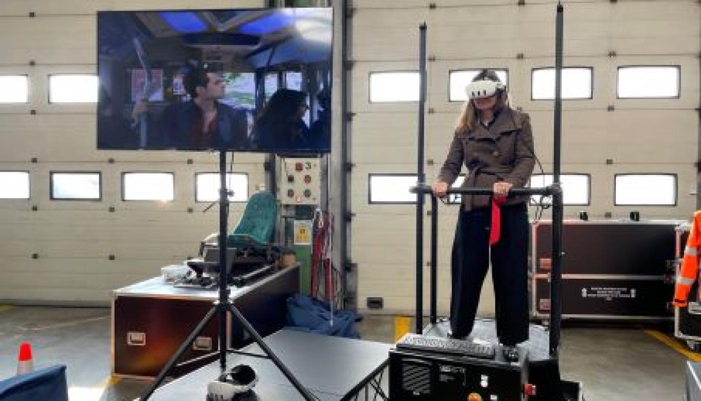 Inauguration plateforme immersive Chalon