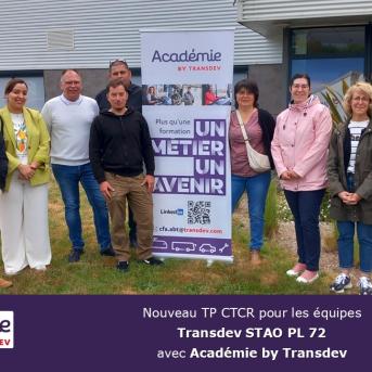 Inauguration TP CTCR Le Mans - Transdev STAO PL 72