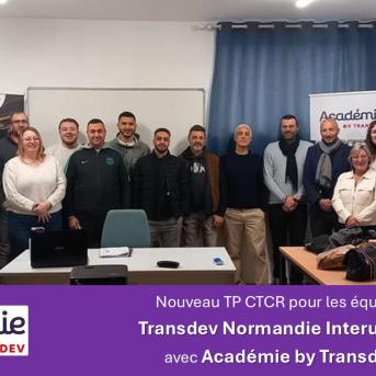 Inauguration TP Conducteurs de Transports en Commun sur Route à Quevilly